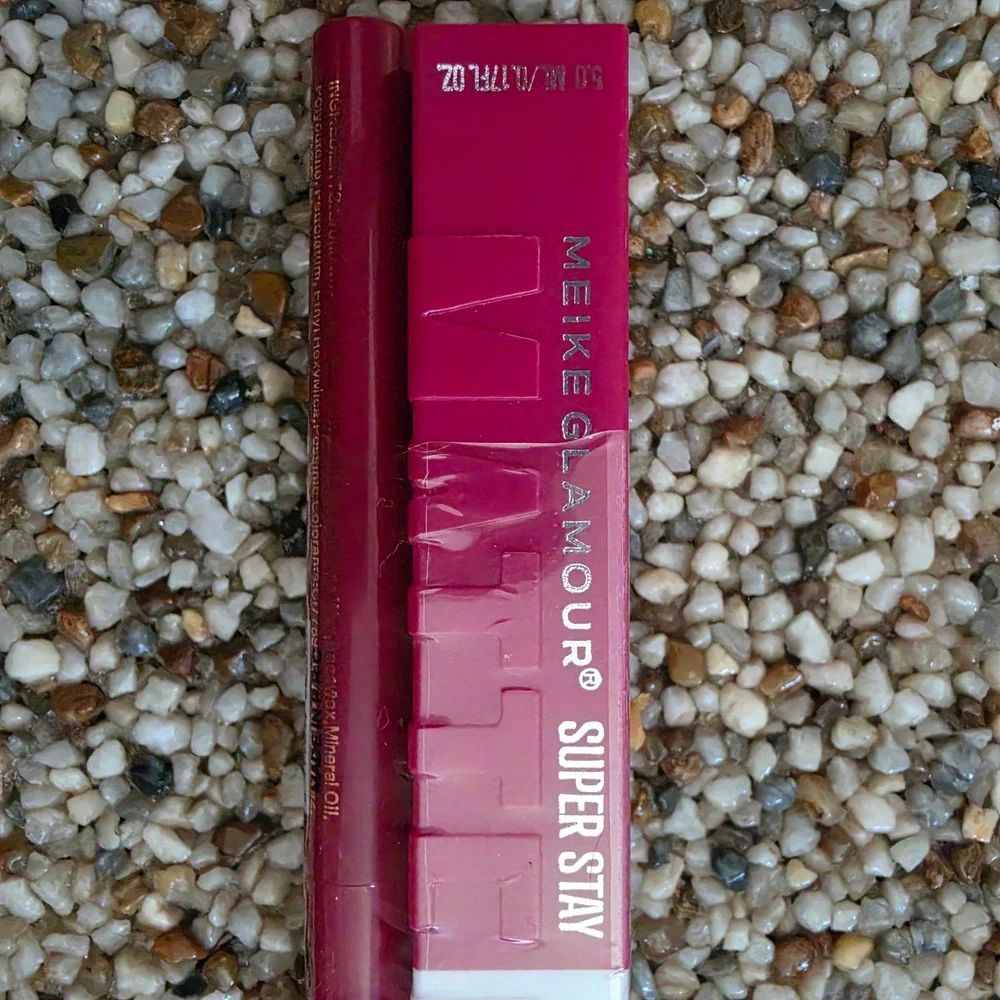 Meike Glamour Super Stay Matte Ink Liquid Lipstick & Lip Liner Set 07 08 Bundle